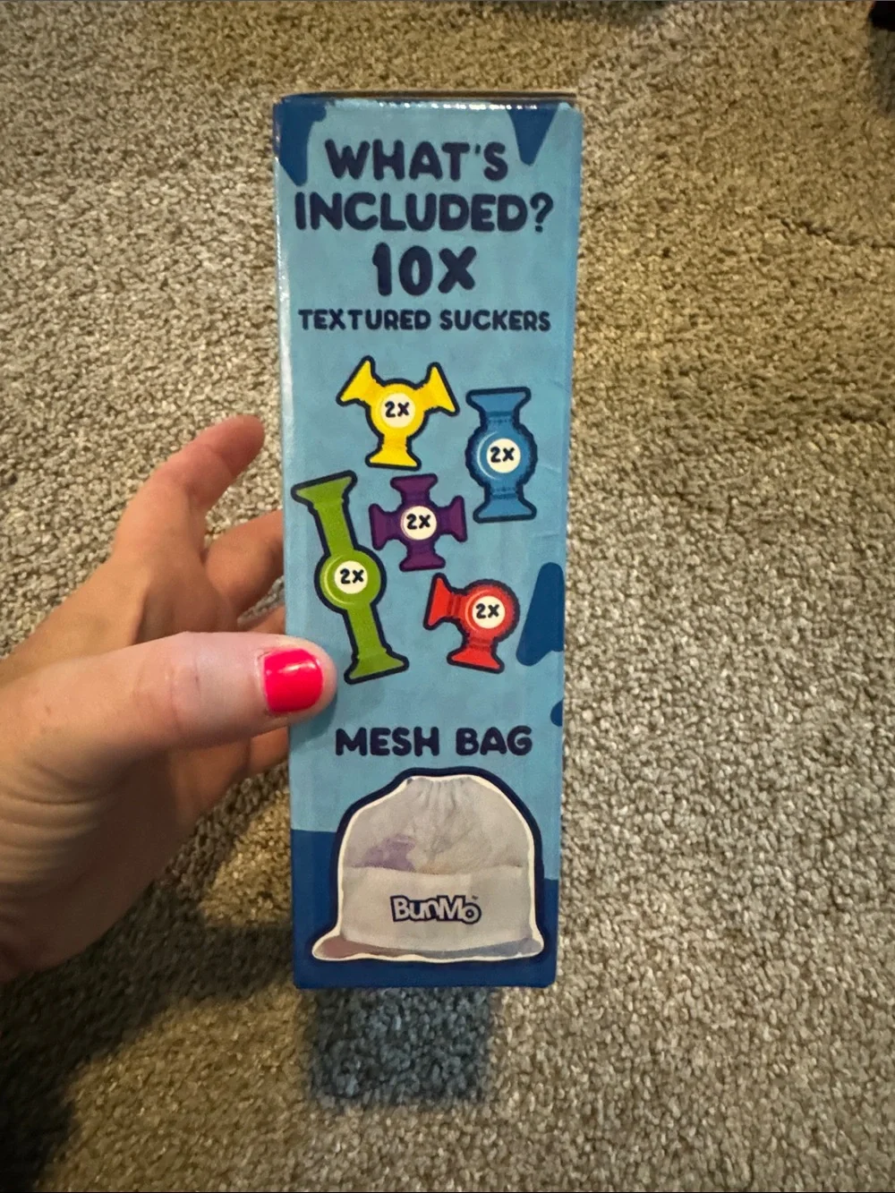 Textured Suckers Kids Toy - Multicolor set